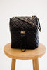 Quilted Convertible Backpack