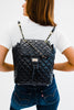 Quilted Convertible Backpack