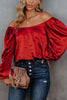 Off The Shoulder Silky Top