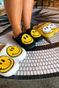 Smiley Fuzzy Slippers