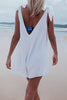 Tie Shoulder V Nck Romper