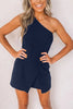 Missing Your Time One Shoulder Romper