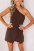 Missing Your Time One Shoulder Romper