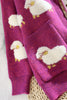 Sheep Pocket Button Cardigan