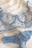 Heart Sheer Corset Lingerie set