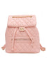 Quilted Convertible Backpack