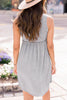 Ruffles Waist Tank Mini Dress
