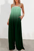 Gradient Pockets Slip Jumpsuit