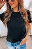 Ripped Short Sleeve T Shirt