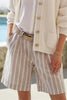 Stripe Pockets Shorts