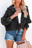 Short But Sweet Crop Hooded Jacket