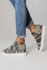 Wedge Heel Ankle Bootie