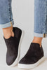 Wedge Heel Ankle Bootie