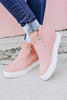 Side Zipper Wedge Sneaker