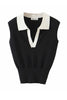 POLO Neck Sweater Vest