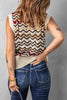 Knit Rainbow Tank Sweater