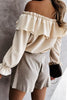 Ruffles Off Shoulder Blouse