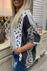 Leopard Patchwork Loose T Shirt