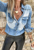 Retro Western Denim Shirt