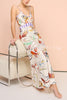 Timeless Choice Satin Contrast Fun Print Bias Cut Maxi Dress