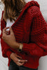 Knit Loose Hoodie Cardigan