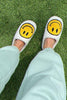 Smiley Fuzzy Slippers