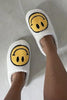 Smiley Fuzzy Slippers