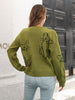 Women's Round Neck Animal Motifs Knitting Sweater
