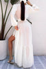 Ocean Mist High Low Maxi Cover Up Dress