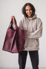 Oversized Leather Tote Bag