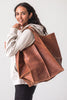 Oversized Leather Tote Bag