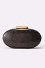 Simple Acrylic Oval Clutch
