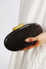 Simple Acrylic Oval Clutch