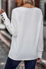 Sexy Simplicity Solid Buttons V Neck Tops