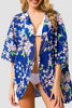 Sexy Vacation Floral Patchwork Swimwears Cover Up