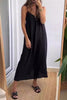 Casual Daily Solid Color V Neck Sling Dresses(7 Colors)