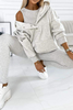 Casual Buttons Texture Hooded Long Sleeve Three Pieces(10 Colors)
