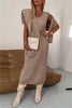Casual Basic Turtleneck Long Sleeve Two Pieces(6 Colors)