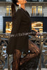 Feel Confident Collarless Single Button Long Sleeve Hourglass Blazer