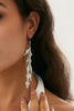 Fashionable Metal Fish Pendant Earrings