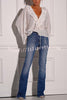 Ashlyne Tiered Ruffle Neckline Tie-up Balloon Sleeve Loose Blouse