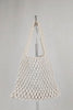 Lazy Style Fishnet Woven Tote Bag
