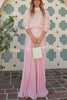 Dewy Days Satin Pleated High Rise Wide Leg Pants