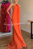 Coralie Pleated Metal Ring Halter Backless Loose Maxi Dress