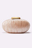 Simple Acrylic Oval Clutch