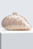 Elegant Shaped Shell Acrylic Evening Clutch