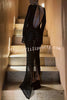 Sexy Backless Long-sleeved Knitted Slim-fit Maxi Dress