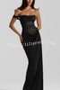 Sexy See-Through Lace Suspender Slim Slit Maxi Dress