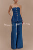 Jen Denim High Waist Pocketed Flare Leg Jeans