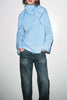 Meliora Striped Multi Position Scarf Long Sleeve H-line Shirt